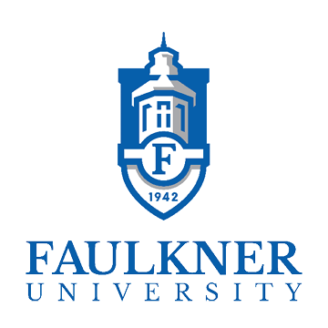The Faulkner University logo